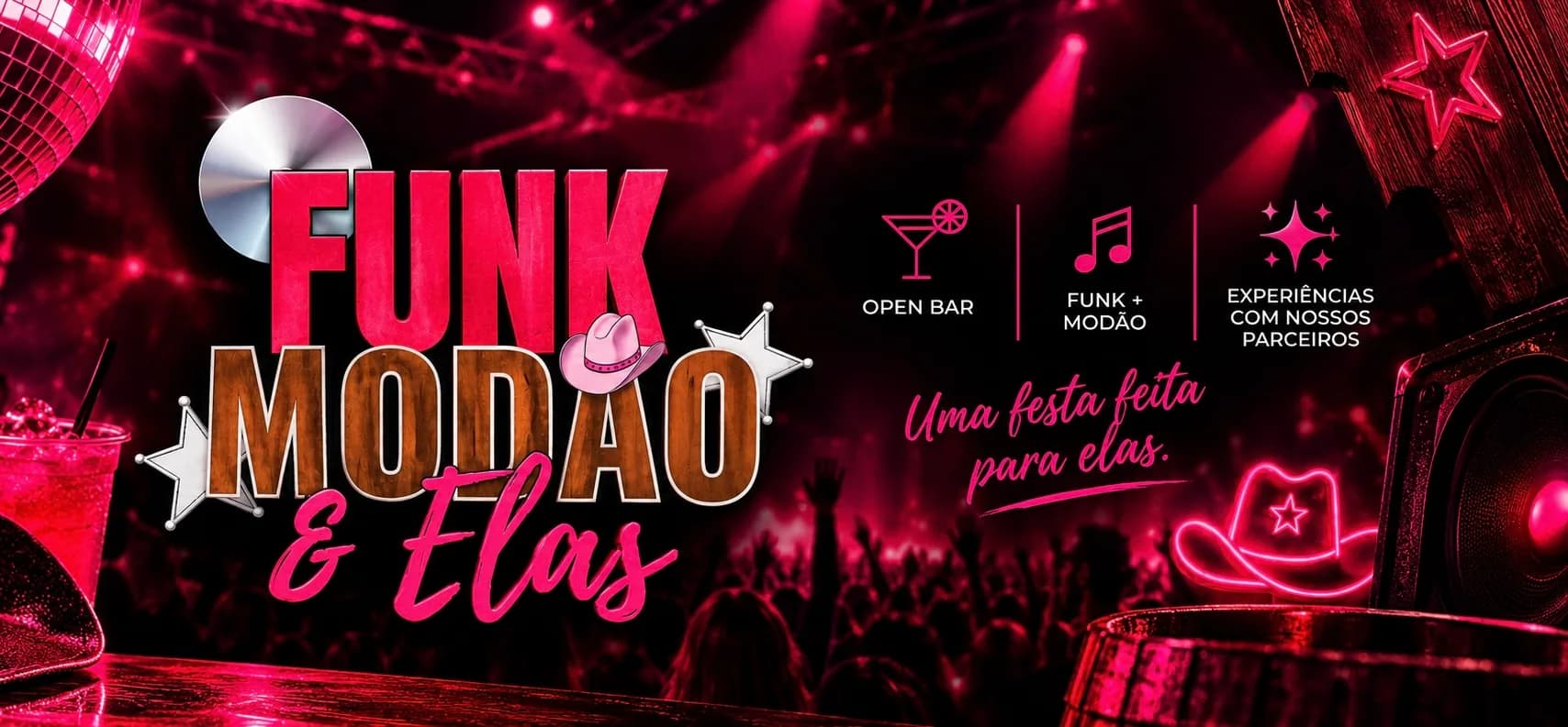 Funk, Modão & Elas